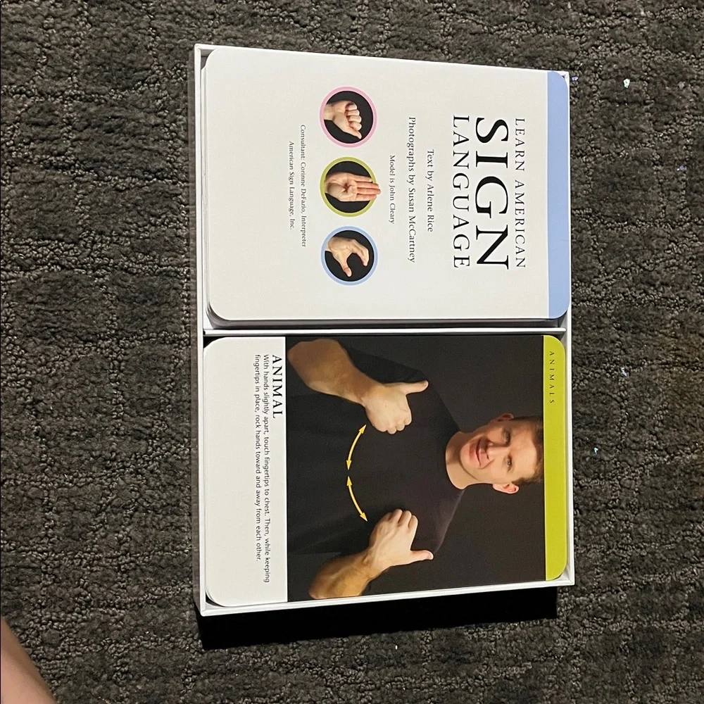 Learn American Sign Language Book - Picture 3 of 3